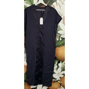 Universal Standard Dress 3XS 2-4 Crosby Caftan Dress in Slate Blue NWT